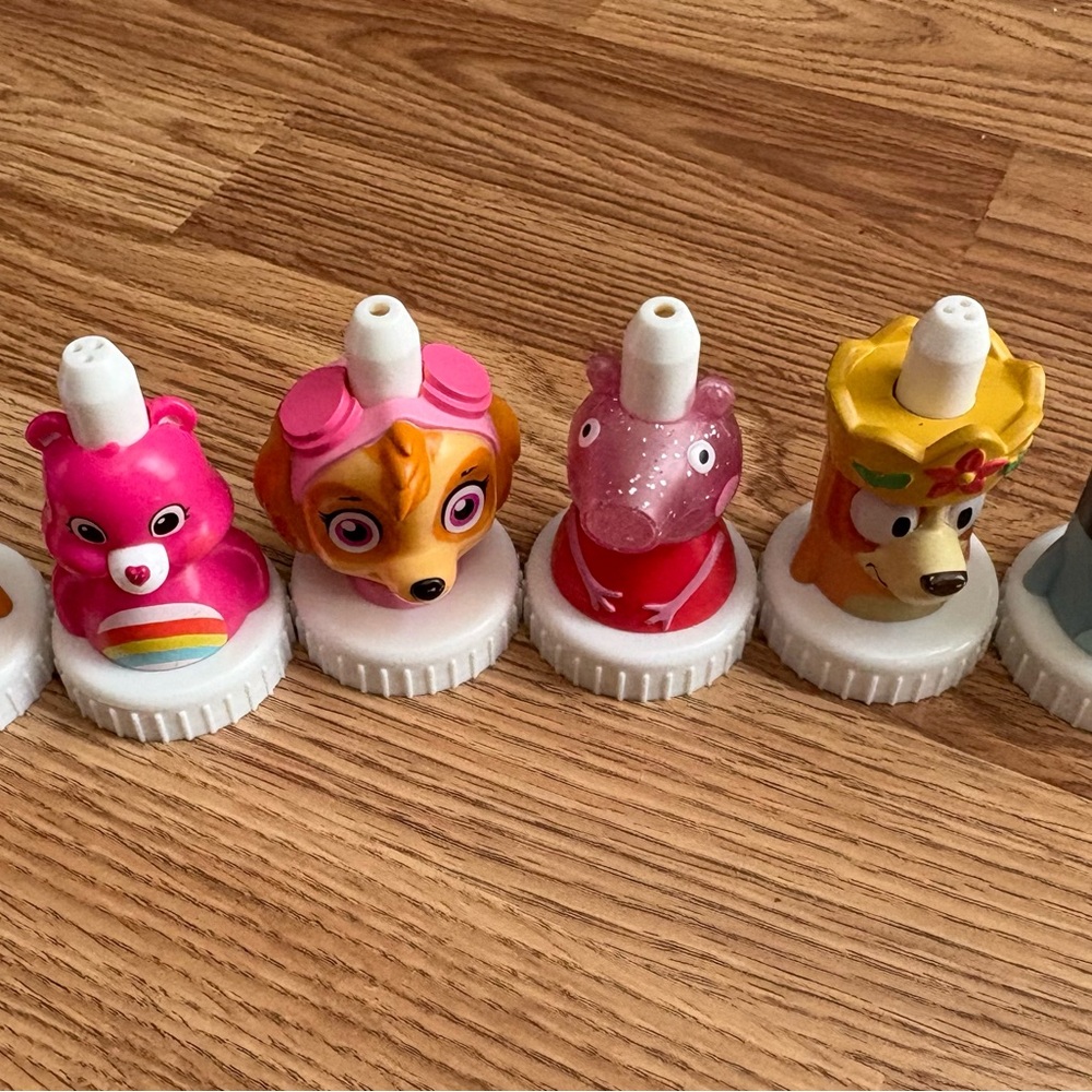 Colorful Character Bottle Caps